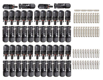 MC4 Wire Connector for Solar Panels (Set of 50 Pairs)