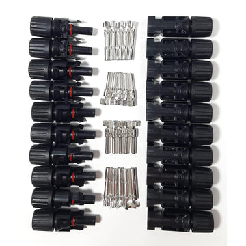 MC4 Wire Connector for Solar Panels (Set of 10 Pairs)