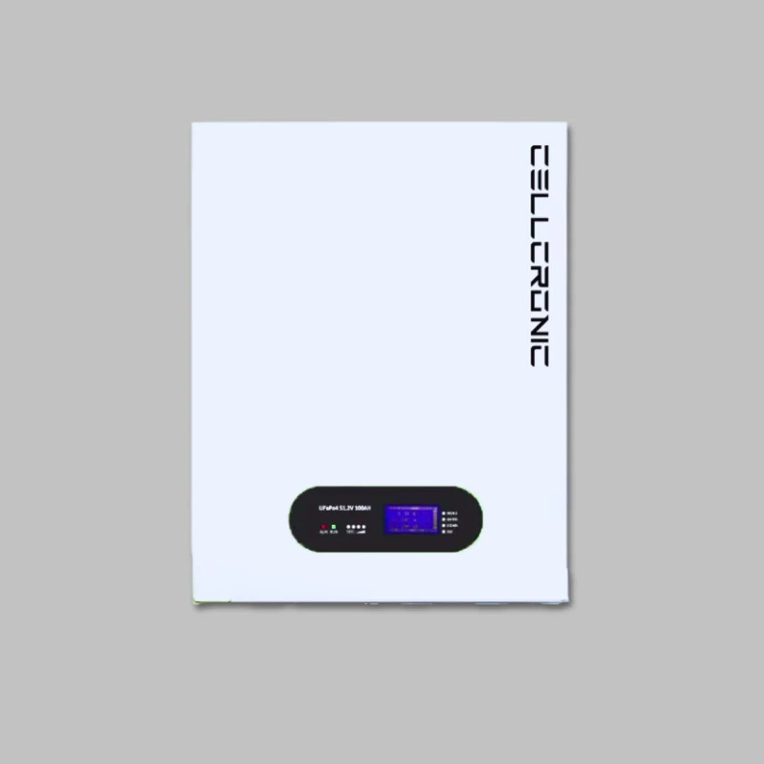 Cellcronic Powerwall 2.0 ECO 100Ah-51.2V-5.12Kwh LiFePo4 Battery