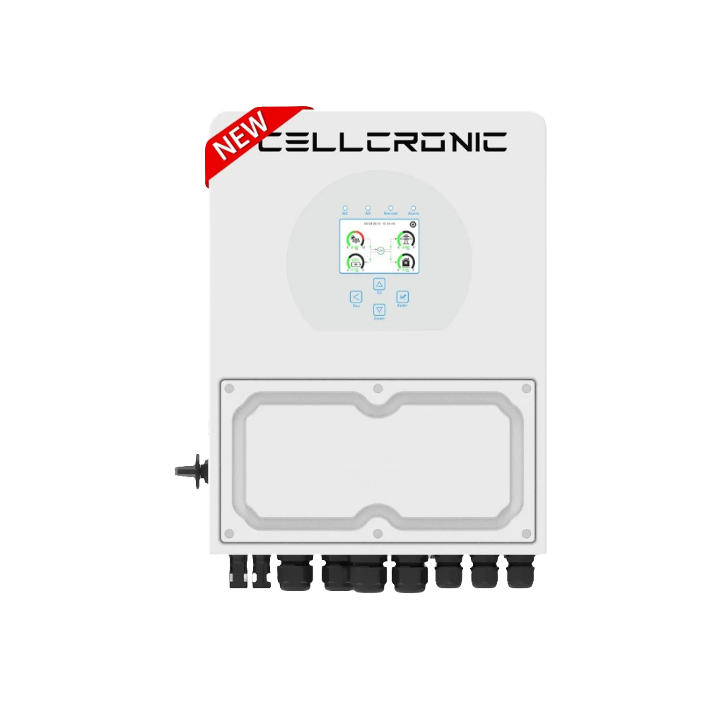 Cellcronic Galaxy 6G EU 5Kw (Version: 7G Pro) Dual MPPT Hybrid Inverter
