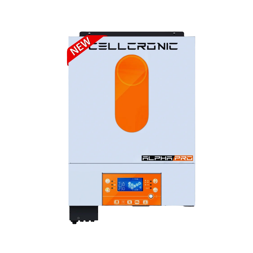 CELLCRONIC ALPHA PRO 3KW-24V (SINGLE PHASE) Hybrid Inverter