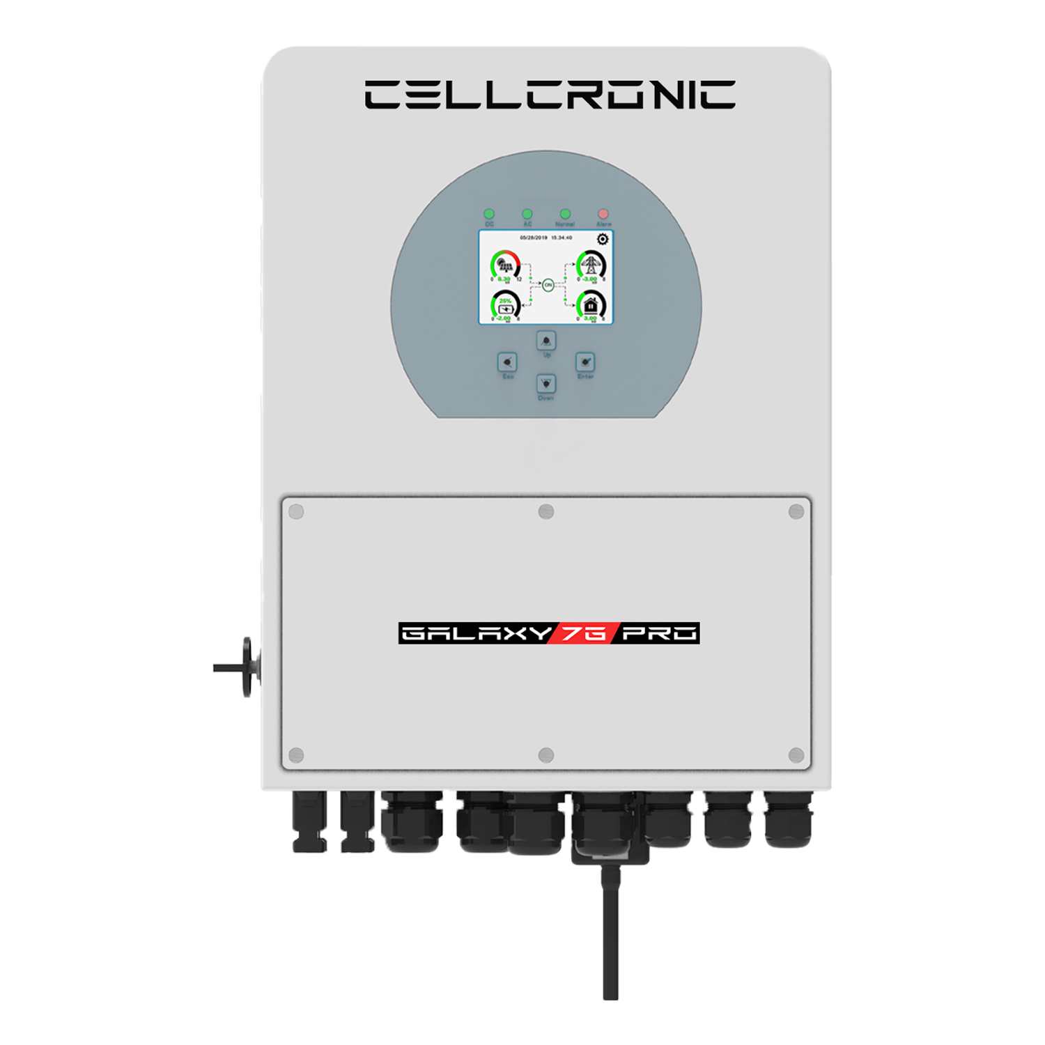 CELLCRONIC GALAXY 7G PRO 5KW-48V DUAL MPPT (Single Phase) Hybrid Inverter