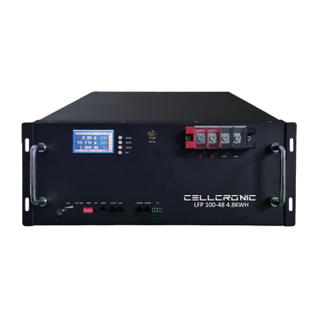 CELLCRONIC RACK MOUNTED 2.0 PLUS 5KW-48V-100AH Lithium Battery